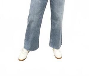 NEW MICA DENIM super high rise wide leg jeans in medium wash